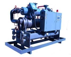 Enfriador de agua de tornillo refrigerado por agua